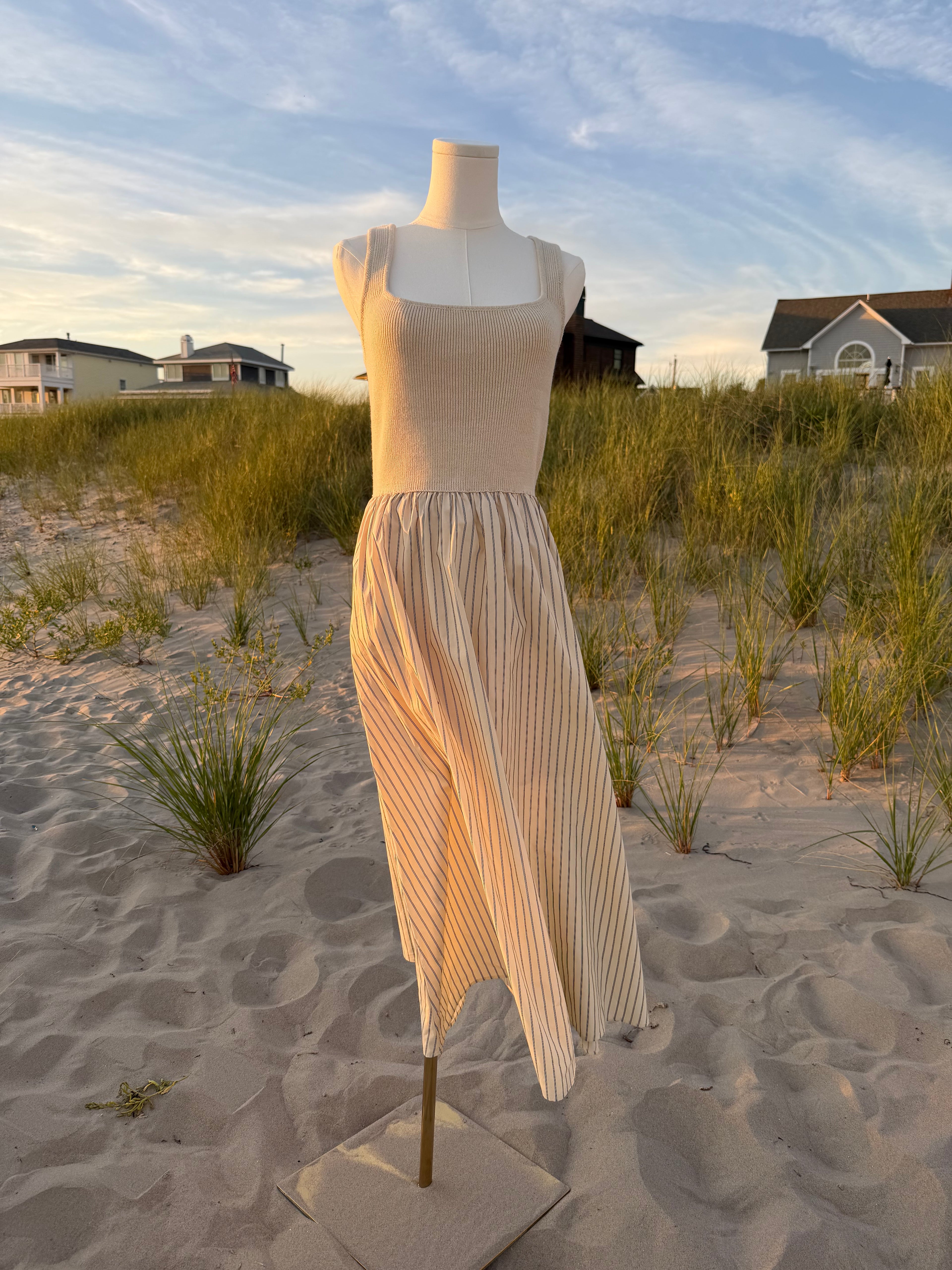 Striped Sand Dollar Midi