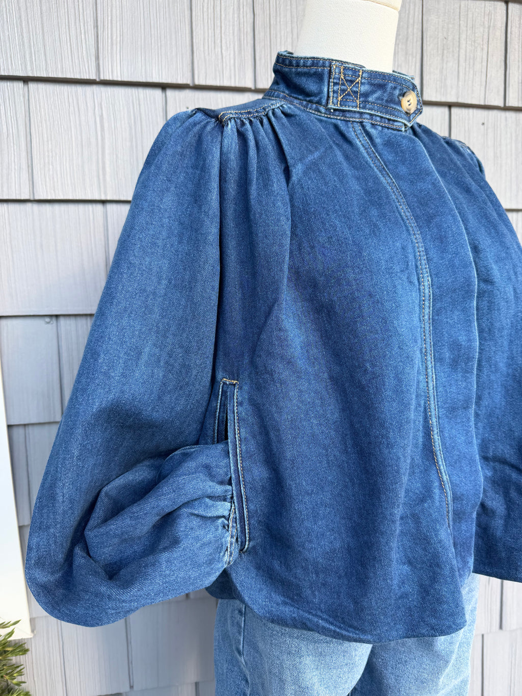 Bubble Denim Jacket