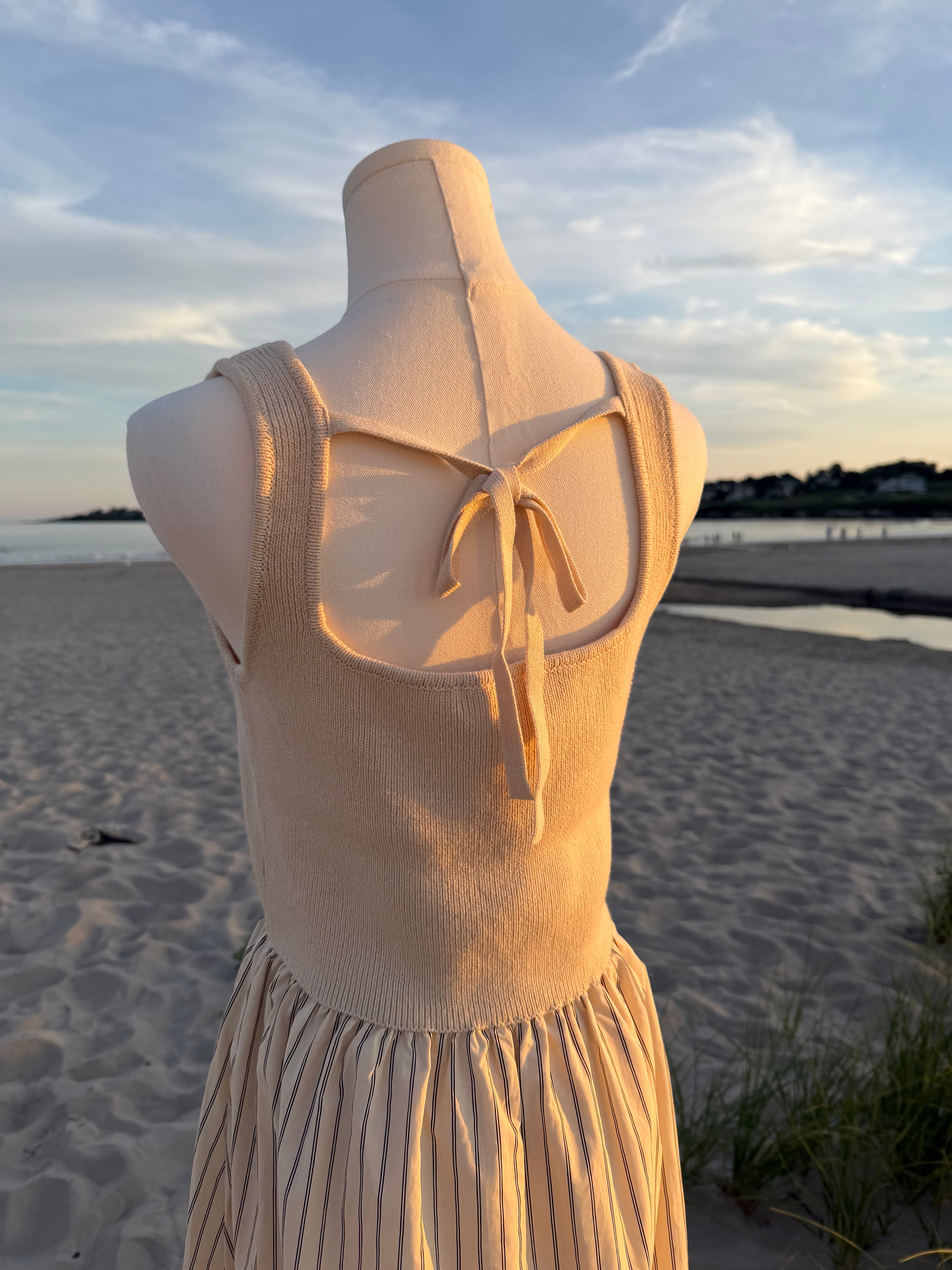 Striped Sand Dollar Midi