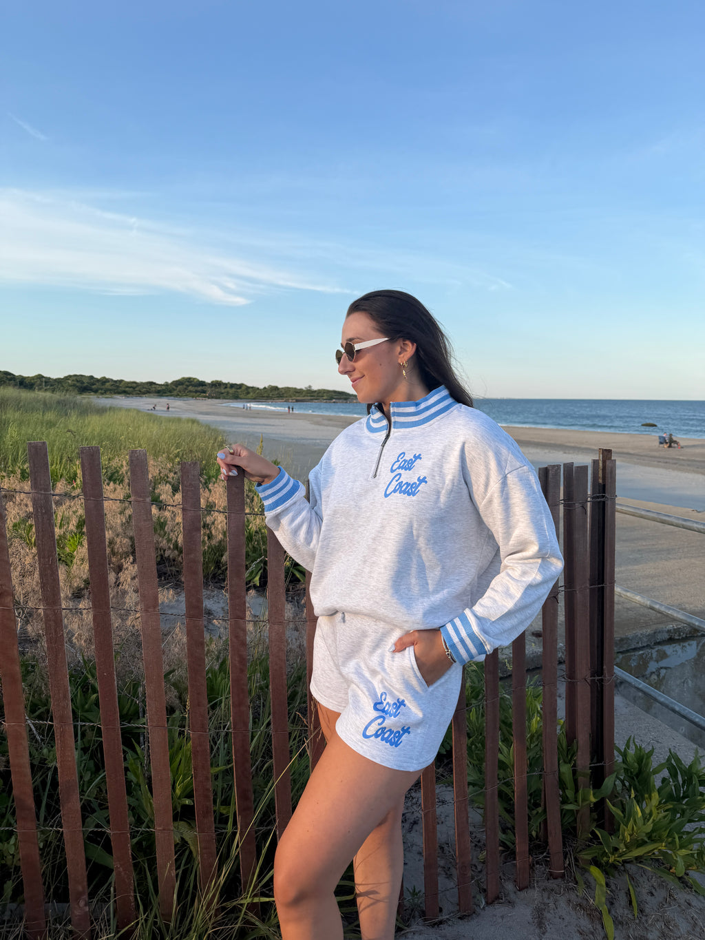 East Coast Varsity Quarter Zip