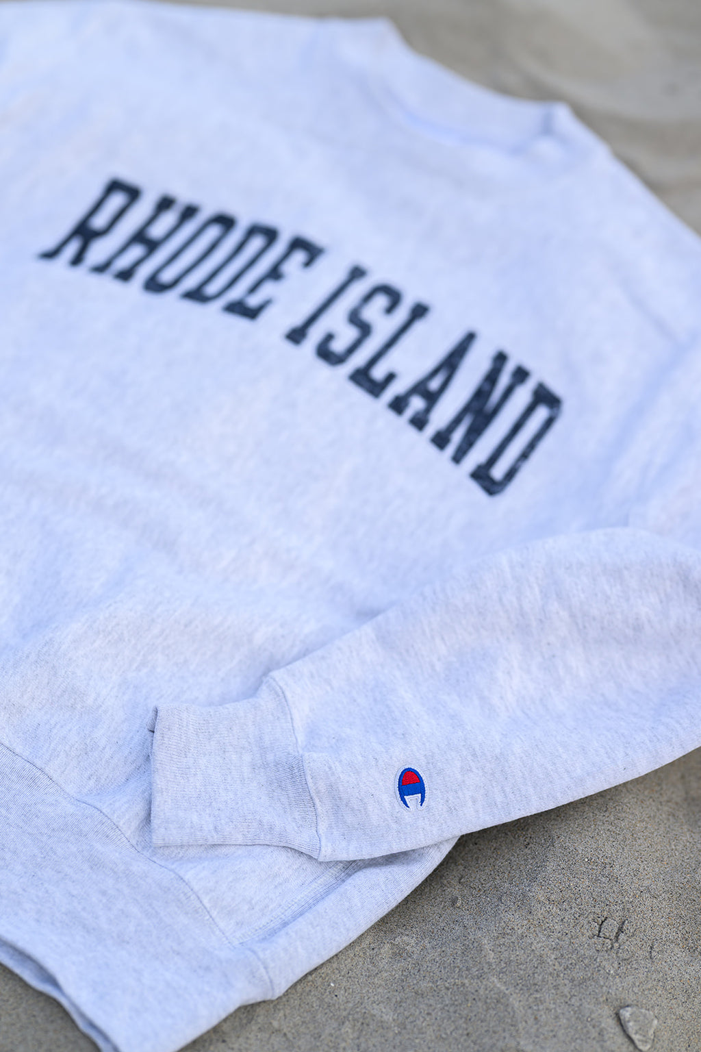 Rhode Island Reverse Weave Crewneck