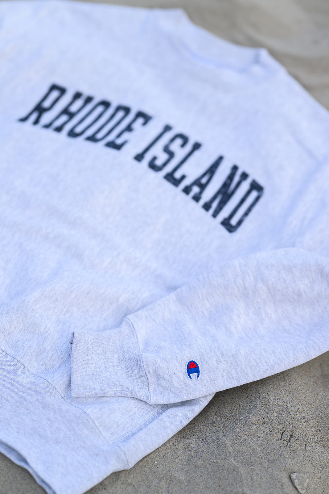 Rhode Island Reverse Weave Crewneck