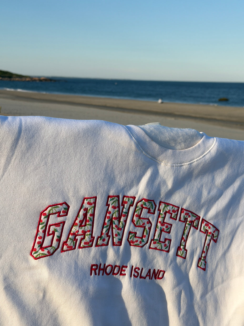 Cherry Gansett Crewneck