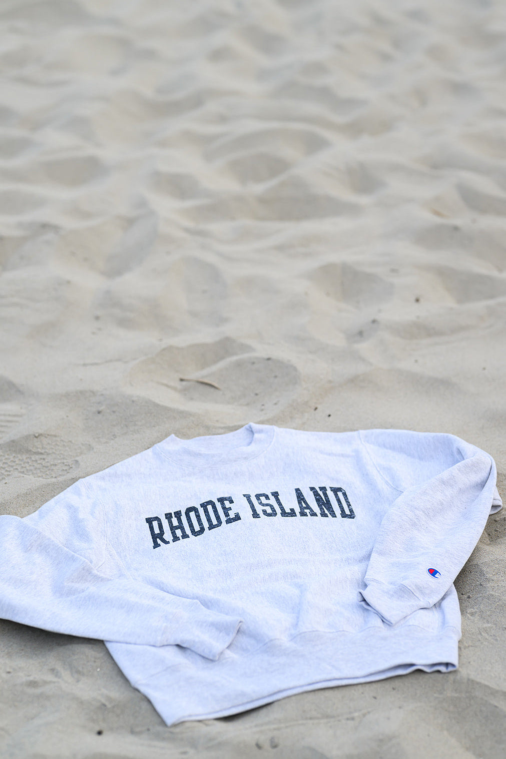 Rhode Island Reverse Weave Crewneck