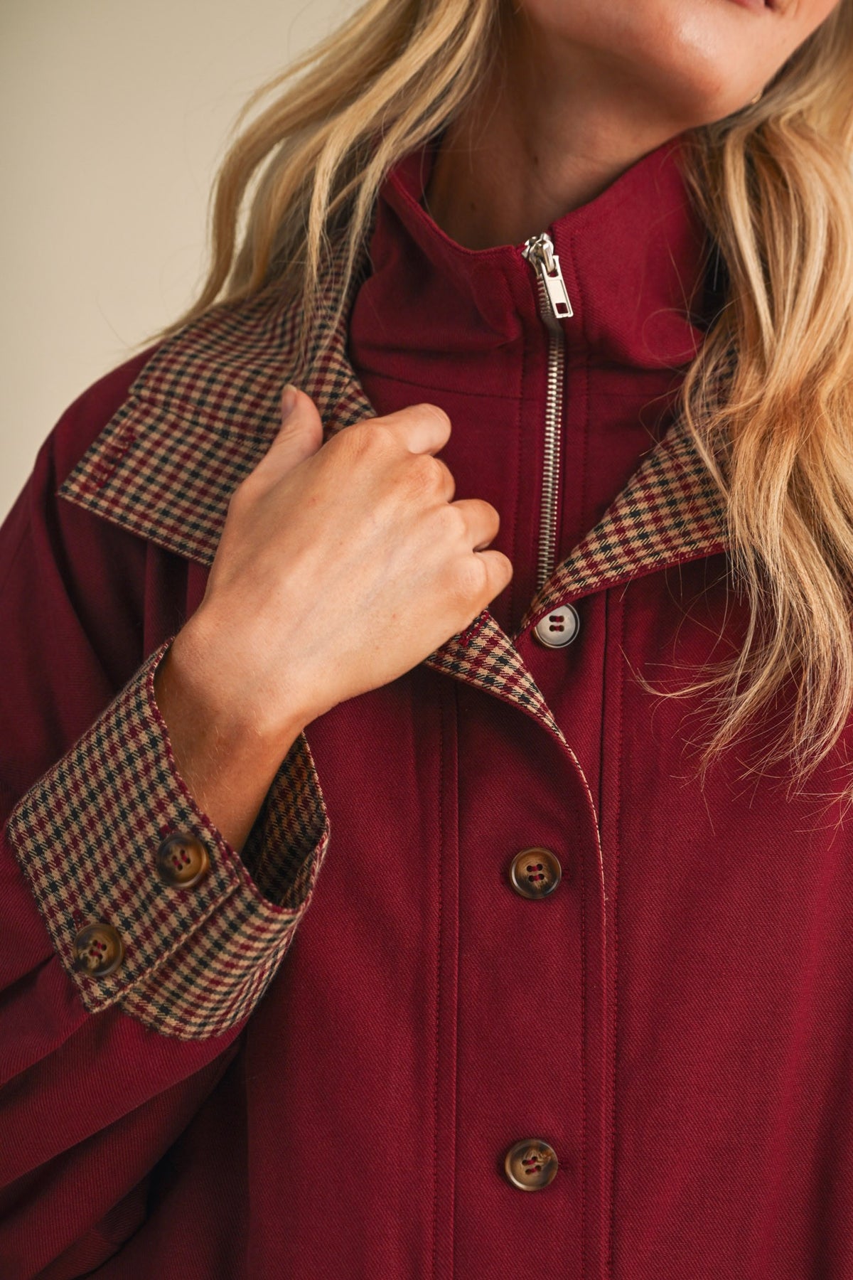 Bubble Hem Jacket