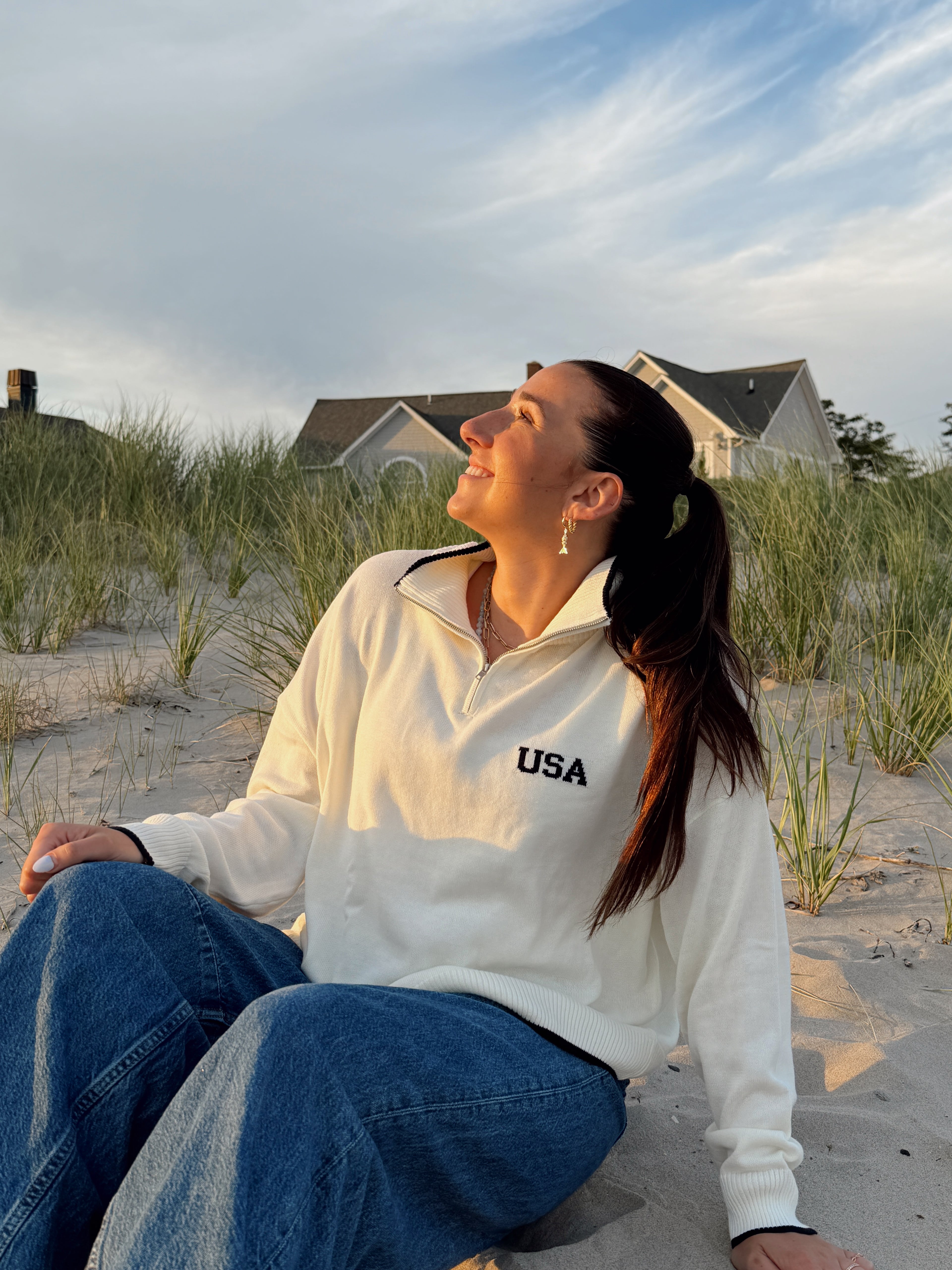 USA Quarterzip