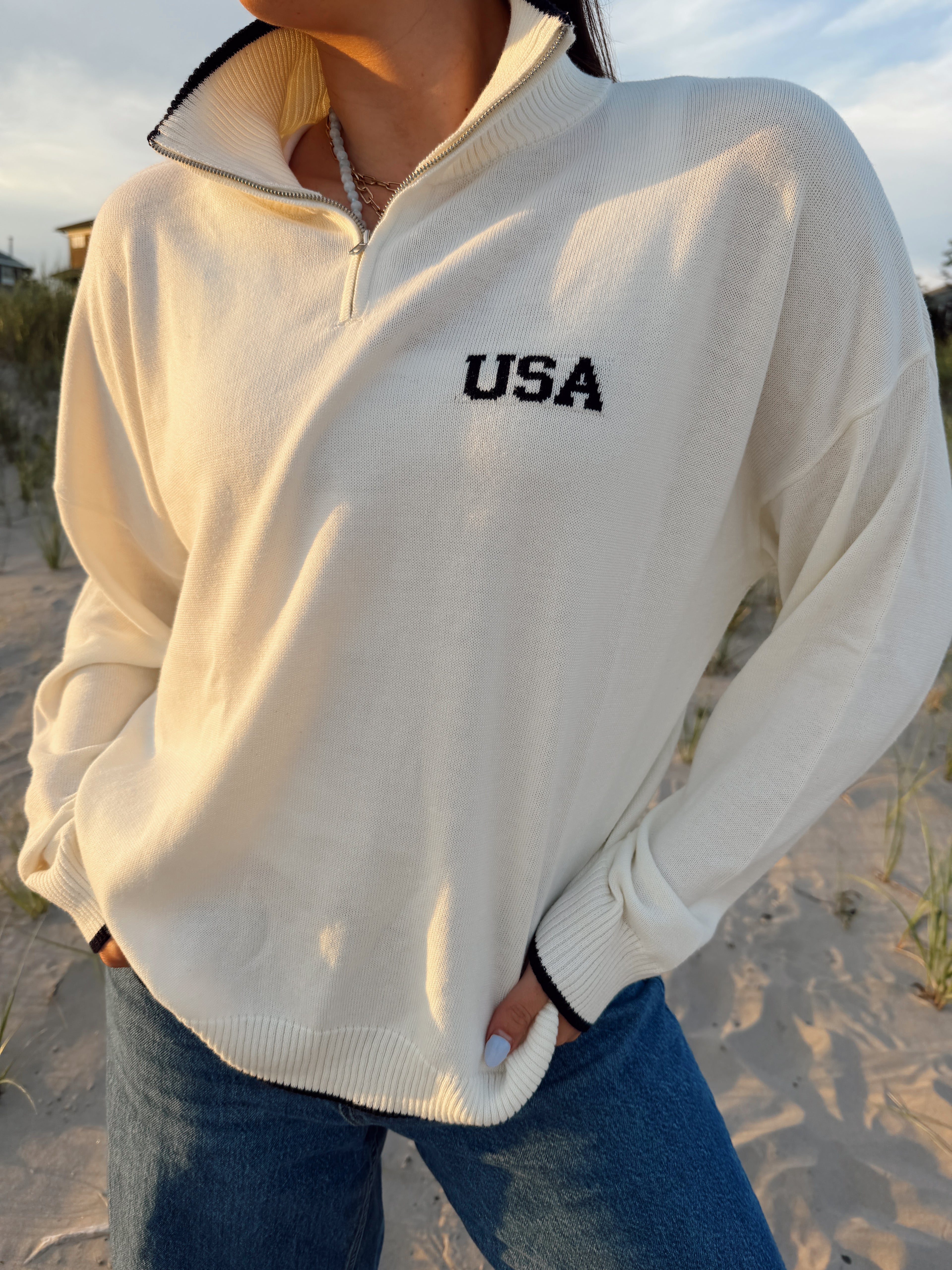 USA Quarterzip