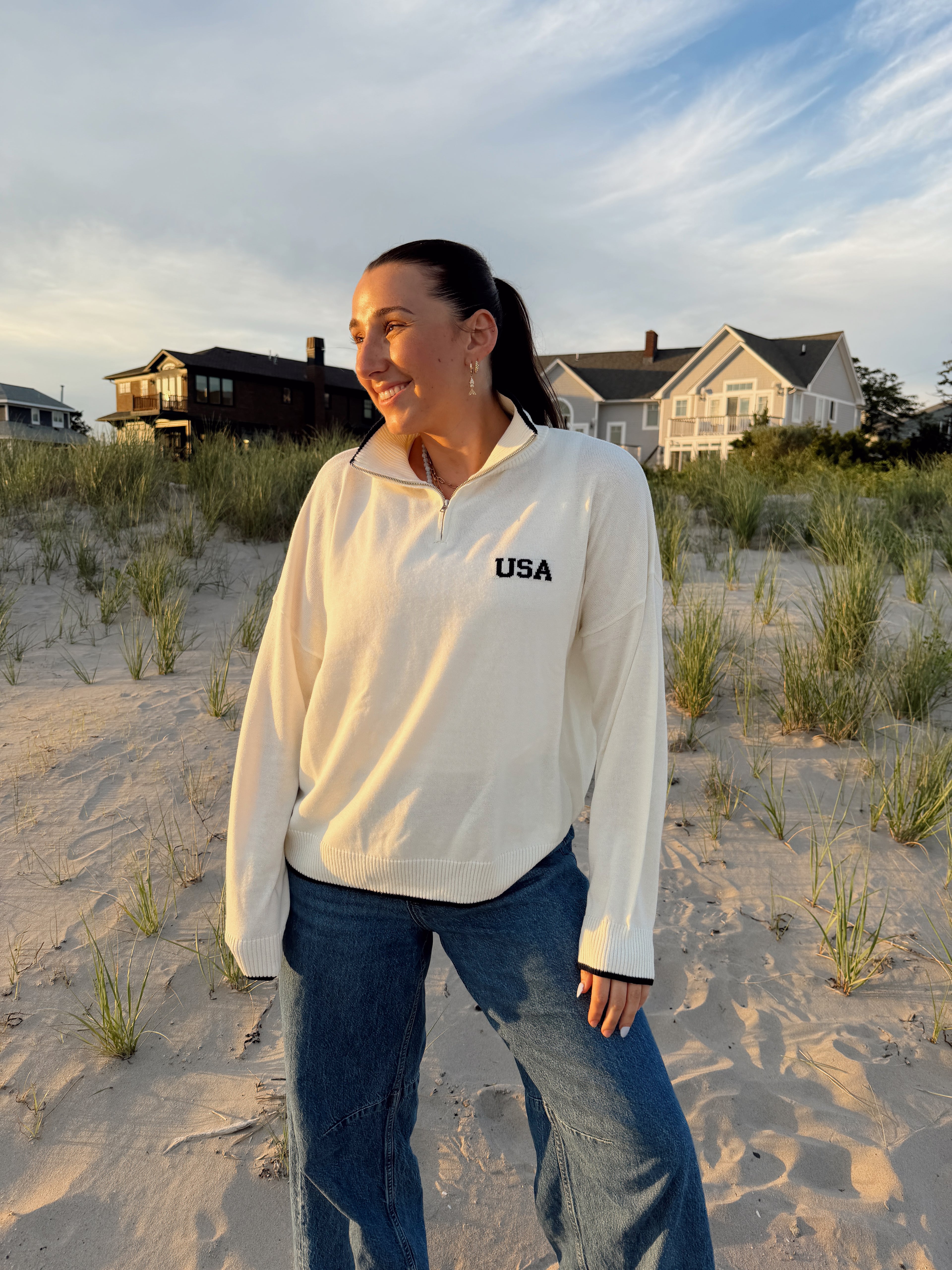 USA Quarterzip