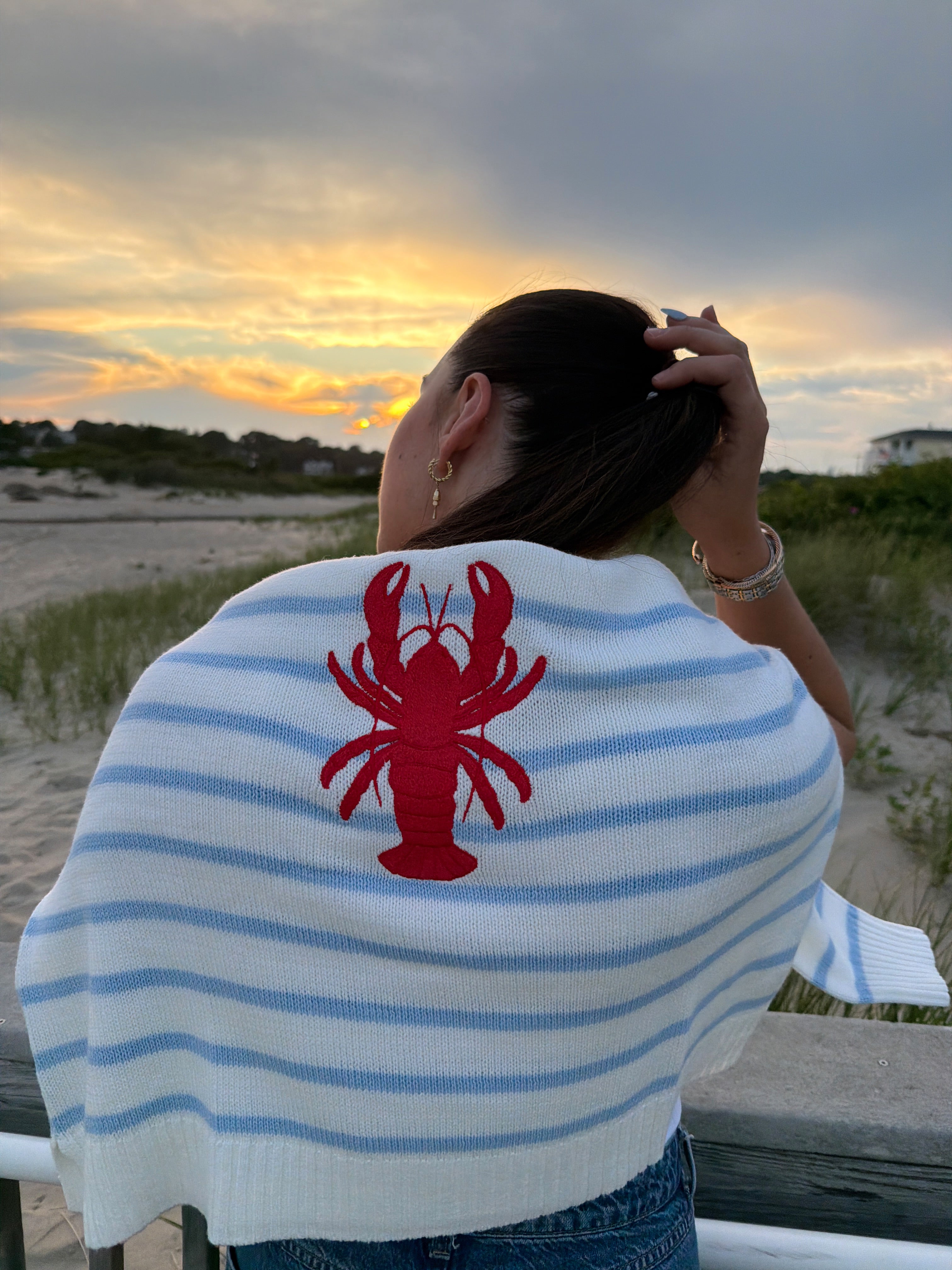 Lobster Stripe Sweater