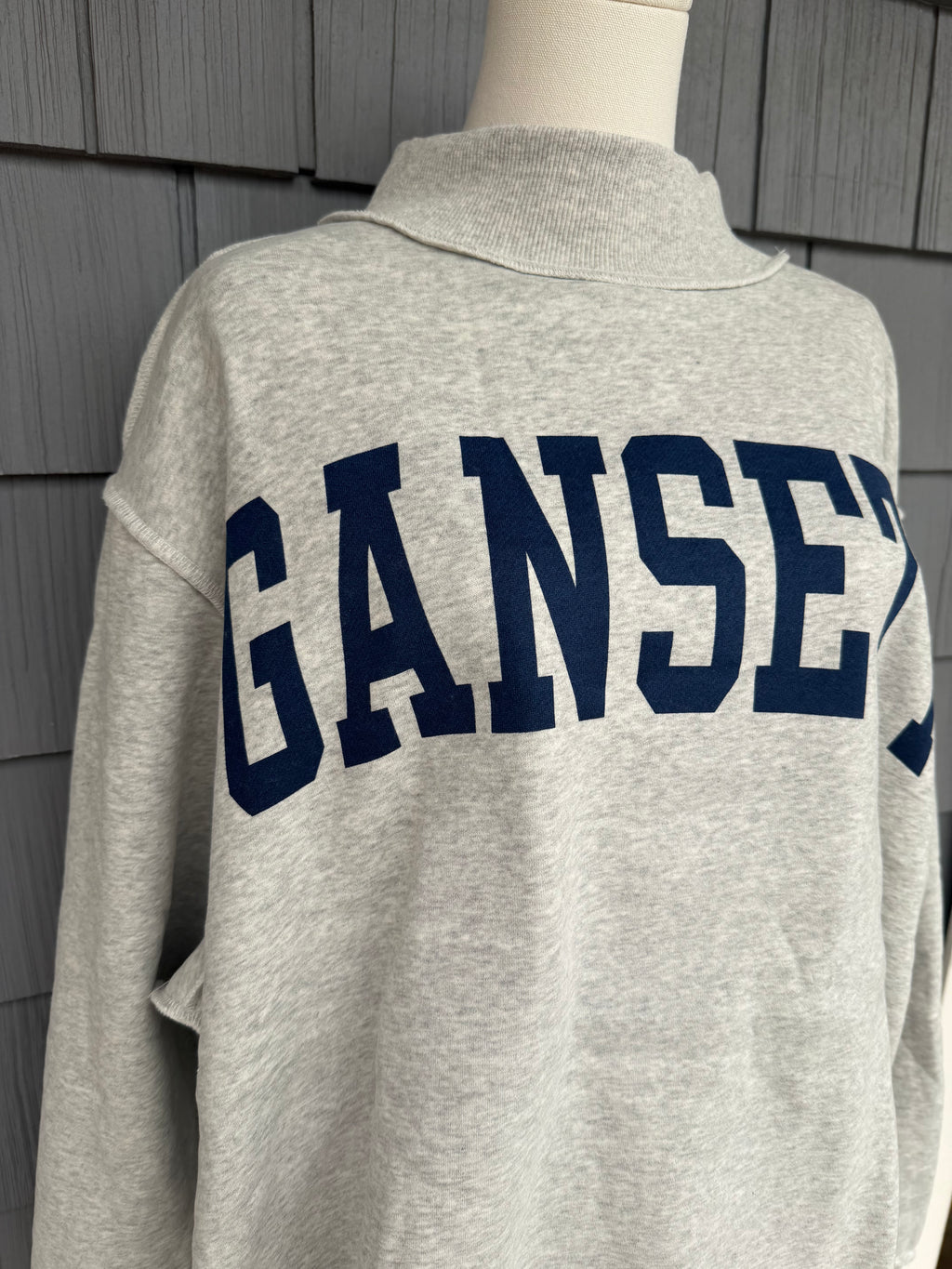 Reversible Mock Neck