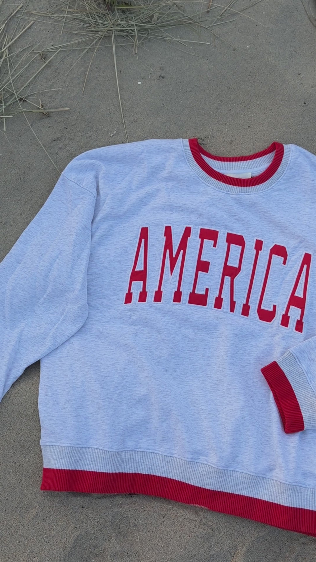 America Varsity Crewneck