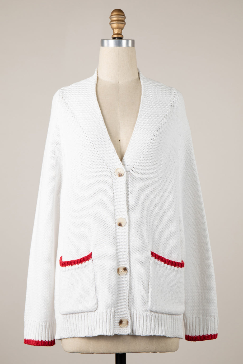 White Lobster Cardigan