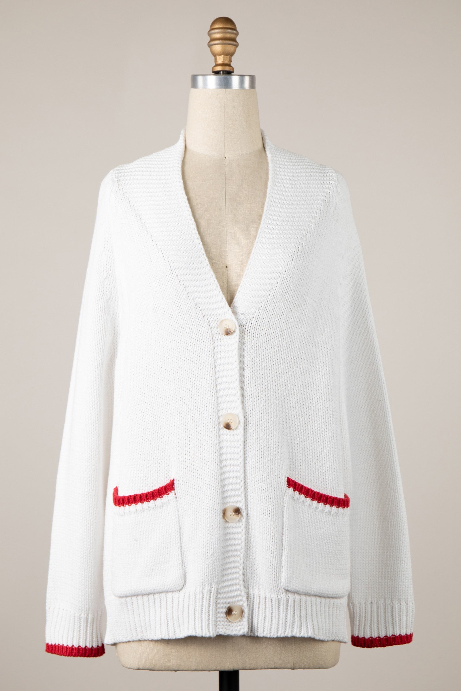 White Lobster Cardigan